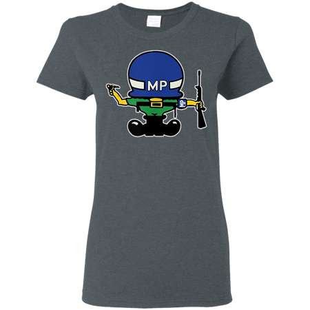 Shorty mascot Military Police Shirt G500L Gildan Ladies 5 3 oz T Shirt