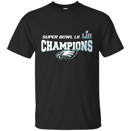 Super Bowl LII Champions NFL 2018 Philadelphia Eagles T shirt