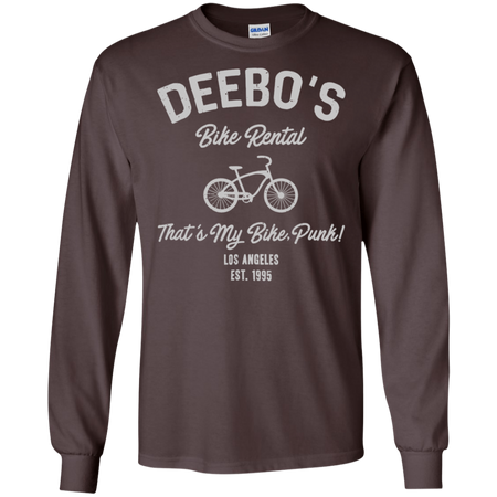 Deebo s Bike Rentals Shirt G240 Gildan LS Ultra Cotton T Shirt