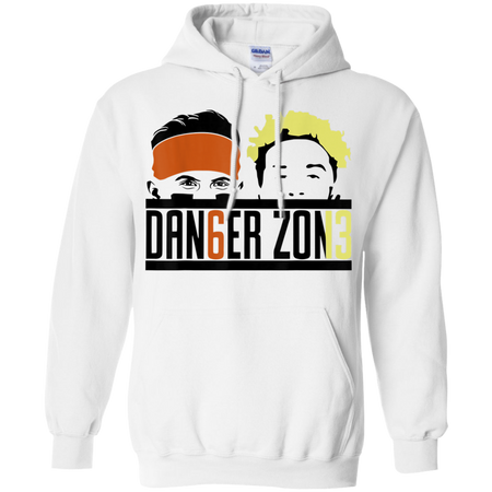 Danger Zone Mayfield Browns Football Shirt G185 Gildan Pullover Hoodie 8 oz.