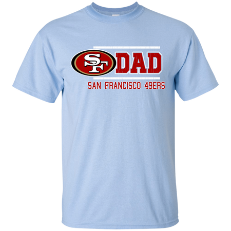 Dad #1 San Francisco 49ers Shirt - Father's Day