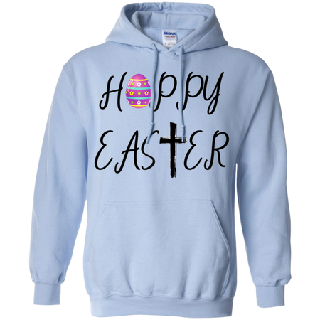 Hoppy Easter Shirt G185 Gildan Pullover Hoodie 8 oz