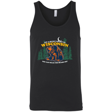 On A Quiet Night In Wisconsin You Can Hear The Bears Cry T-Shirt