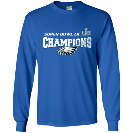 Super Bowl LII Champions NFL 2018 Philadelphia Eagles T shirt