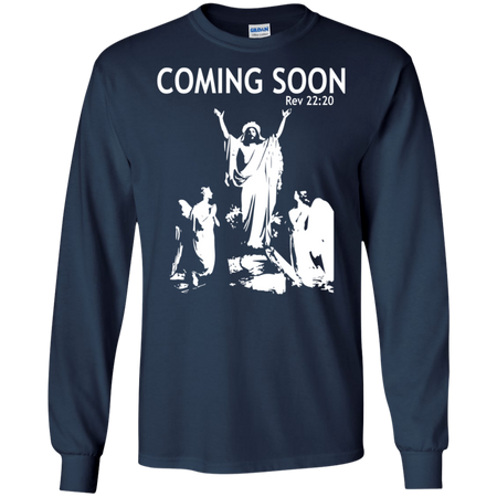 Coming Soon Shirt G240 Gildan LS Ultra Cotton T Shirt