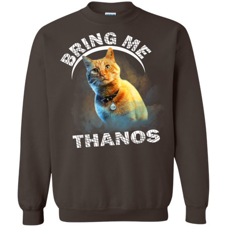 Goose The Flerken CatBring Me Thanos Shirt G180 Gildan Crewneck Pullover Sweatshirt 8 oz
