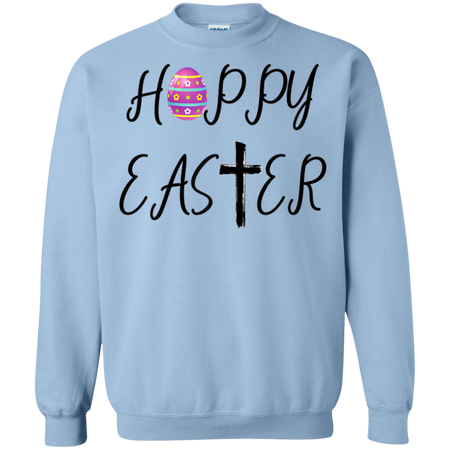 Hoppy Easter Shirt G180 Gildan Crewneck Pullover Sweatshirt 8 oz