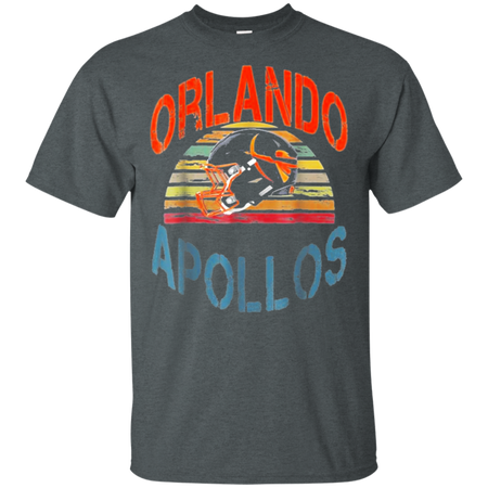 Vintage Orlando Football Apollos Shirt For Fans G200 Gildan Ultra Cotton T-Shirt