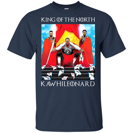 Kawhi Leonard King of the Toronto Raptors for Basketball fans T-shirt HT06