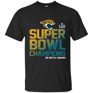 NFL Jacksonville Jaguars Charcoal Super Bowl LII Champions T shirt