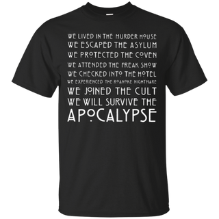 We lived in the murder house we escaped the asylum T Shirt