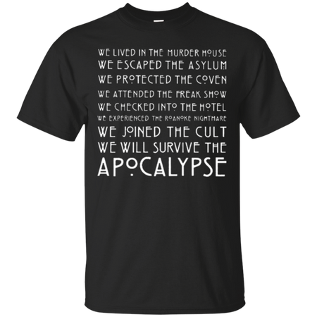 We lived in the murder house we escaped the asylum T Shirt