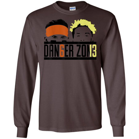 Danger Zone Mayfield Browns Football Shirt G240 Gildan LS Ultra Cotton T-Shirt