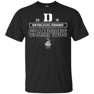 Basketball Duke 2019 Acc Championship Shirt G200 Gildan Ultra Cotton T Shirt