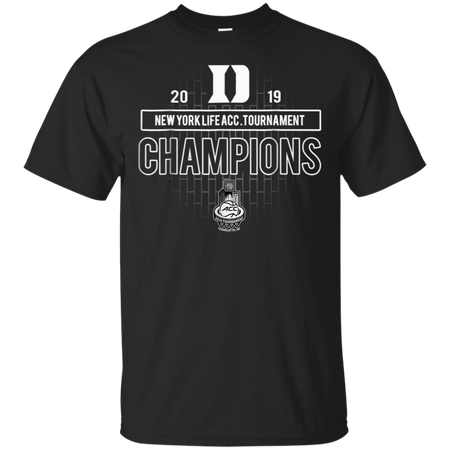 Basketball Duke 2019 Acc Championship Shirt G200 Gildan Ultra Cotton T Shirt