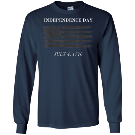 Independence Day Shirt G240 Gildan LS Ultra Cotton T Shirt