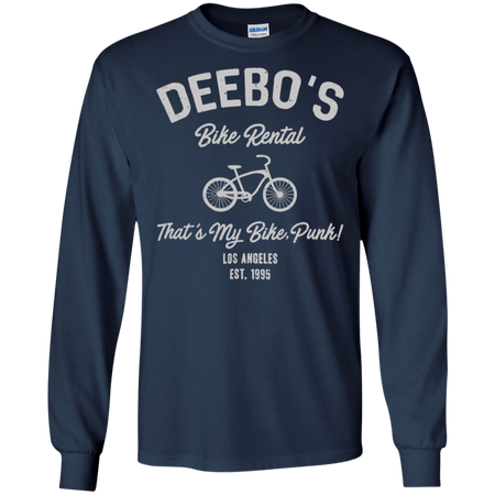 Deebo s Bike Rentals Shirt G240 Gildan LS Ultra Cotton T Shirt