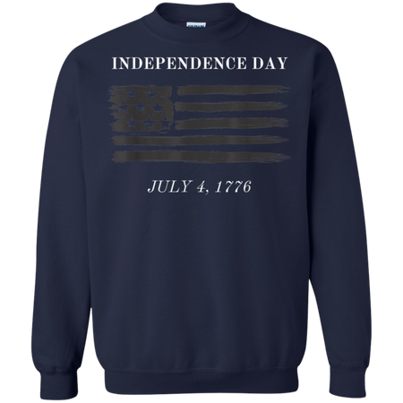 Independence Day Shirt G180 Gildan Crewneck Pullover Sweatshirt  8 oz.