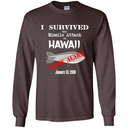 Hawaii Missile Attack Survivor False Alarm T shirt