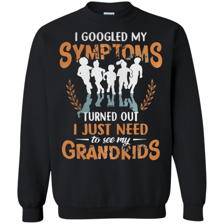 I googled my symptoms turned out I just need to see my grandkids Sweatshirt