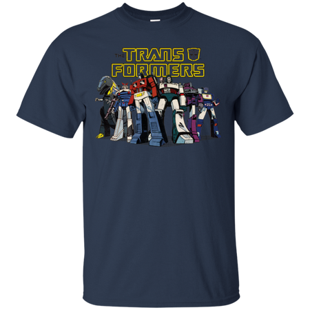 Transformers Robot Group Vintage Graphic T Shirt