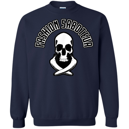 Skull And Banana Shirt G180 Gildan Crewneck Pullover Sweatshirt  8 oz.