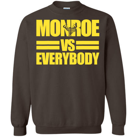 Monroe High Albany Alumni Versus Everybody Shirt G180 Gildan Crewneck Pullover Sweatshirt  8 oz.