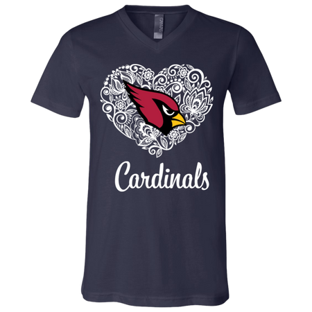 Arizona Cardinals Lace Heart Shirts