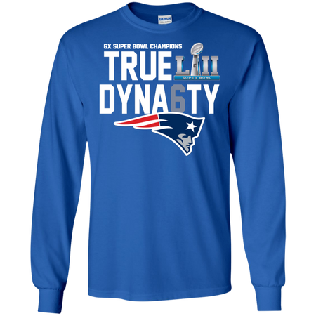 6x Super Bowl Champions True Dynasty Patriots T shirt