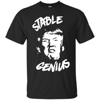 Stable Genius Trump Punk Rock T shirt