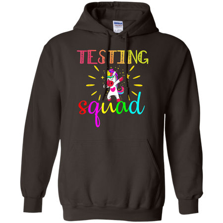 Testing Squad Funny Teacher Gift Shirt G185 Gildan Pullover Hoodie 8 oz