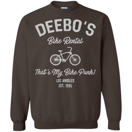 Vintage Deebo s Bike Rental That s My Bike Punk 1995 Shirt G180 Gildan Crewneck Pullover Sweatshirt 8 oz
