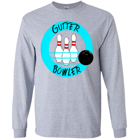 Funny Bowling Shirt G240 Gildan LS Ultra Cotton T-Shirt