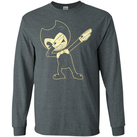 Bendy And The Ink Machine Shirt G240 Gildan LS Ultra Cotton T-Shirt