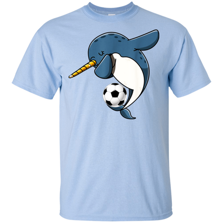 Dabbing Narwhal Soccer Soccer Narwhal Shirt G200 Gildan Ultra Cotton T-Shirt