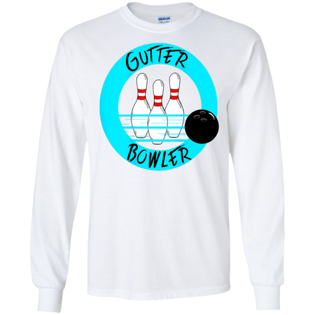 Funny Bowling Shirt G240 Gildan LS Ultra Cotton T-Shirt