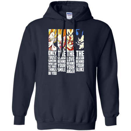 Dragon ball vegeta Only trust someone who can see three things in You T shirt