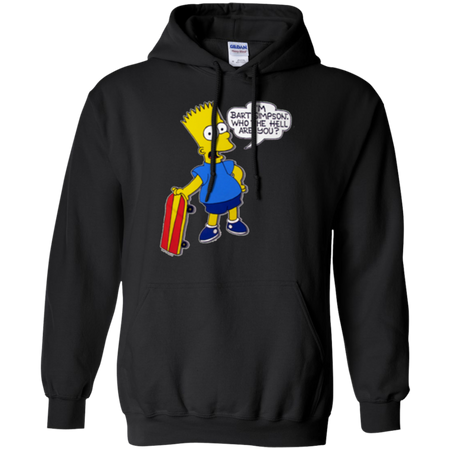 The Simpsons Hi I m Bart Simpson Hoodie