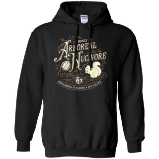 Just A Squirrel Trying To Get A Nut Fun Vocabulary Shirt G185 Gildan Pullover Hoodie 8 oz