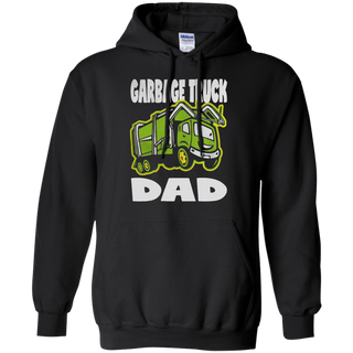 Garbage truck dad vintage father monster Hoodie