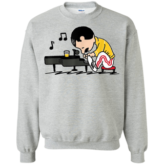 Funny Mercury Playing Piano Shirt G180 Gildan Crewneck Pullover Sweatshirt  8 oz.