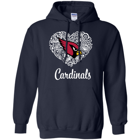 Arizona Cardinals Lace Heart Shirts