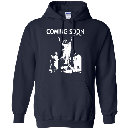 Coming Soon Shirt G185 Gildan Pullover Hoodie 8 oz