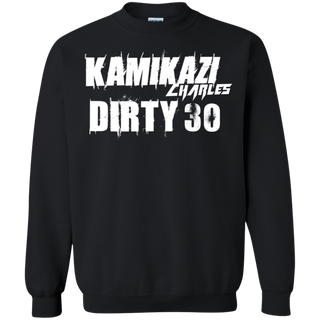 Dirty 30 Shirt G180 Gildan Crewneck Pullover Sweatshirt  8 oz.