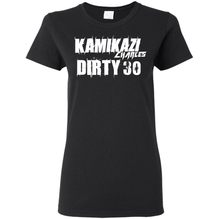 Dirty 30 Shirt G500L Gildan Ladies' 5.3 oz. T-Shirt