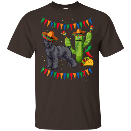 Sombrero Bouvier Des Flandres Dog Mexico Cinco De Mayo Shirt G200 Gildan Ultra Cotton T-Shirt