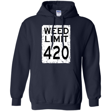 Weed Limit 420 Parody Hoodie