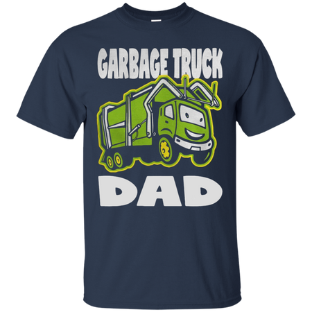 Garbage truck dad vintage father monster T Shirt