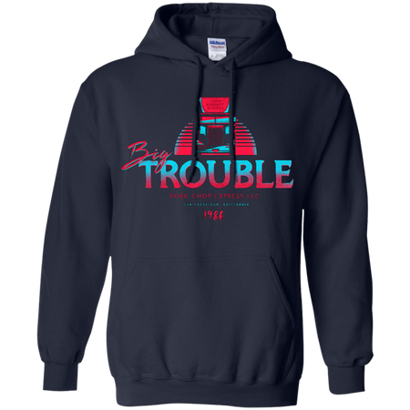 T Shirt of my Big Trouble in Little China parody trucker art clothing design for Men and Women by Barrett Biggers shirts