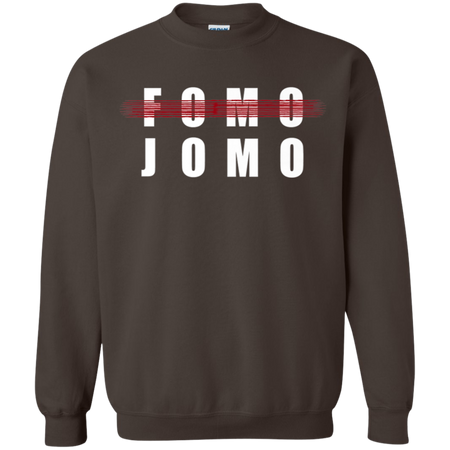 Fomo Jomo Shirt G180 Gildan Crewneck Pullover Sweatshirt 8 oz